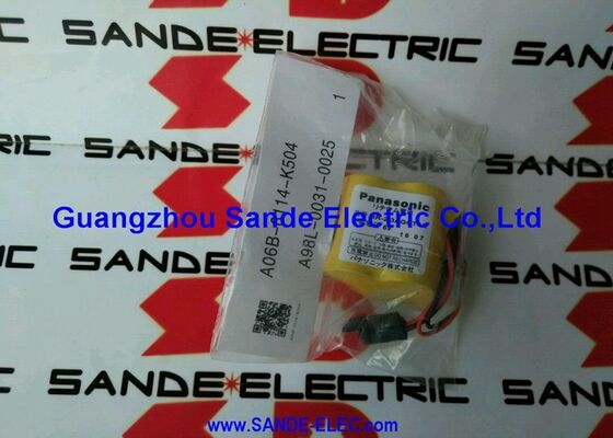 Πανασσώνικ Servo μπαταρία A06B-6114-K504 A98L-0031-0025 A06B6114K504 A98L00310025 AO6B-6114-K5O4 A98L-OO31-OO25