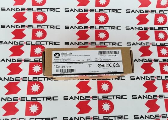 AB Νέος Allen Bradley 1762-IF2OF2 MicroLogix 4 σημεία αναλογική σύνδεση Μονάδα