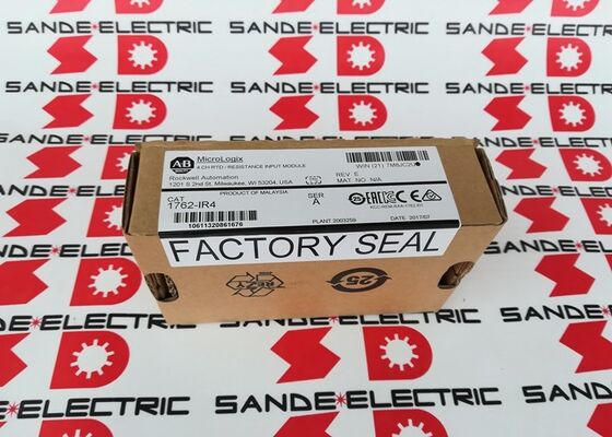 Ένα Νέο σφραγισμένο Allen Bradley AB Micrologix 1762-IR4 4-Ch RTD Αντίσταση Εισδοτική Μονάδα 1762IR4