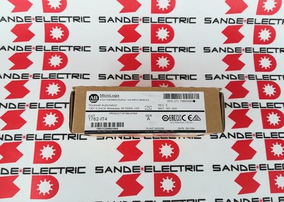 Ένα νέο ενσωματωμένο στο κουτί AB Allen Bradley Εισερχόμενη μονάδα 1762-IT4 1762IT4