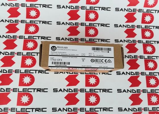 Ένα νέο AB Allen Bradley 1762-OF4 MicroLogix 4 σημεία αναλογική μονάδα εξόδου 1762OF4