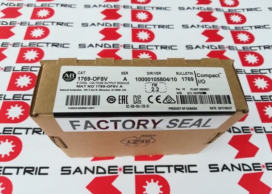 Ένα νέο AB 1769-OF8V 1769OF8V 8 κανάλια μονάδα παραγωγής τάσης 1769-0F8V