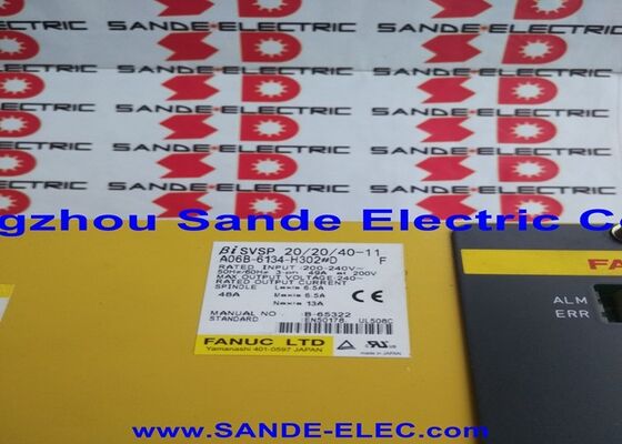 Α06Β-6134-H303 FANUC AC Servo Amplifier μονάδα Α06Β6134H303 AO6B-6I34-H3O3