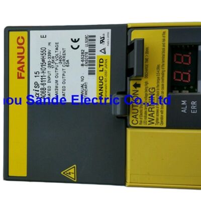 Α06B-6220-H015#H600 Μονάδα ενισχυτή σπινδύλης Fanuc A06B6220H015#H600 AO6B-622O-HOI5#H6OO A06B-6220-H015/H600