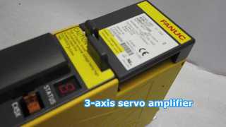 Fanuc A06B-6079-H303 3-Axis Servo ενισχυτής SVM3-12/20/20 | Ενότητα ALPHA | Βιτρίνα δίσκου CNC