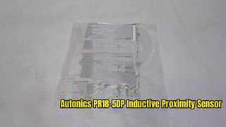 Βίντεο επίδειξης προϊόντος Autonics PR18-5DP με επαγωγικό αισθητήρα εγγύτητας
