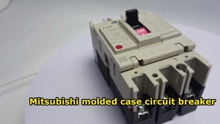 Mitsubishi NF63-SV 3P 50A MCCB | 7,5kA Θερμομαγνητική | Βιτρίνα WS-V Standard Class Breaker