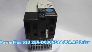 Βίντεο επίδειξης προϊόντος Allen-Bradley 25A-D030N114 PowerFlex 523 AC Drive